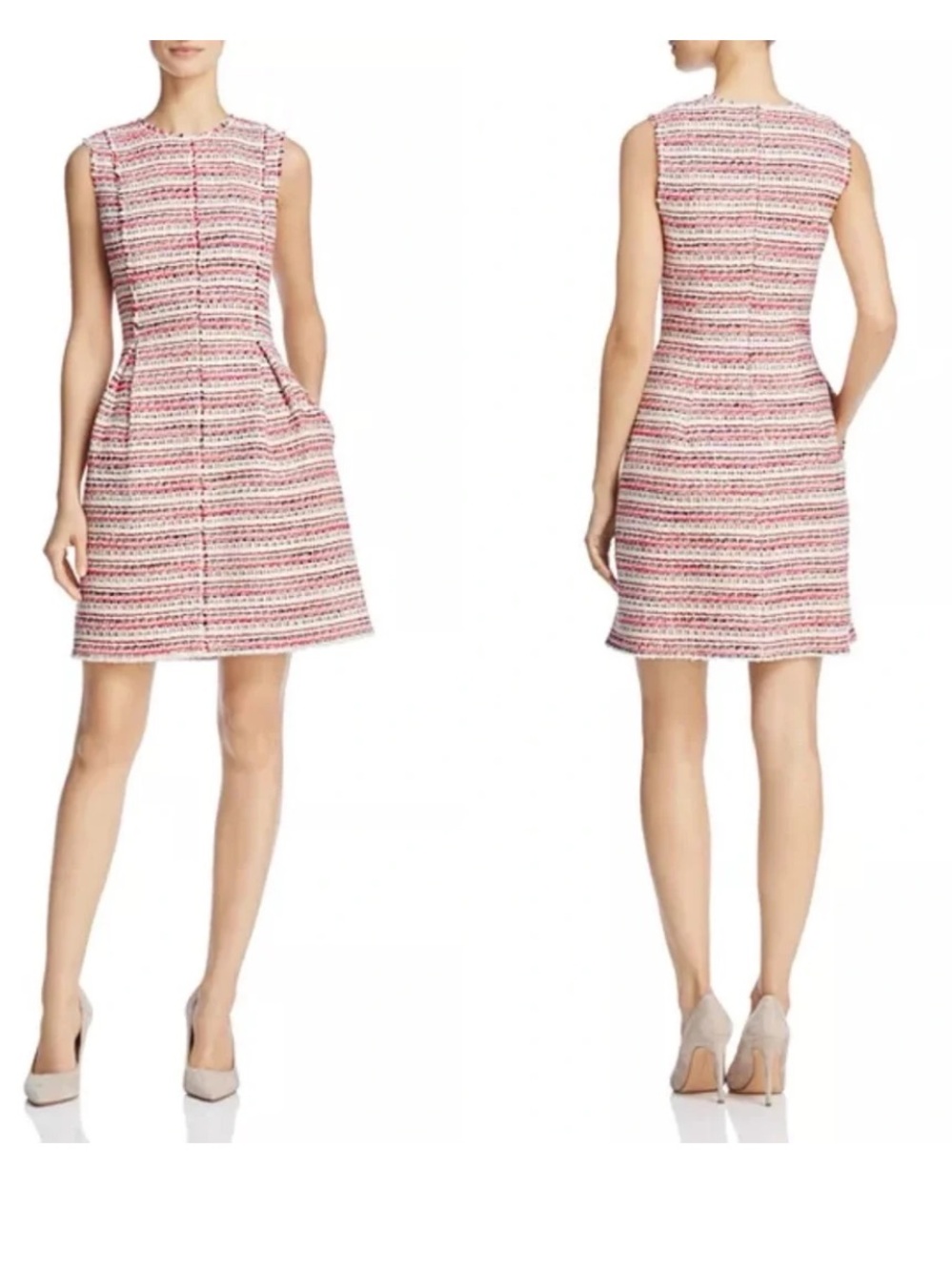 Rebecca Taylor Optic Tweed Dress Size Medium 4